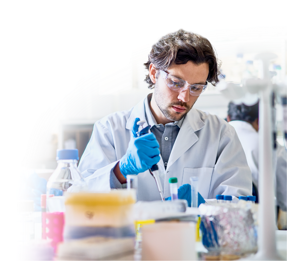 Scientist Conducting Biologics Testing Services